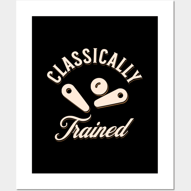 Classically Trained | Pinball Player Wall Art by Issho Ni